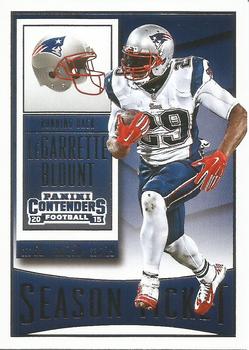 LeGarrette Blount New England Patriots 2015 Panini Contenders NFL #82